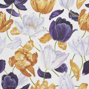 VANJSKI DEKOSTOFFE OXFORD - Motiv Tulpen