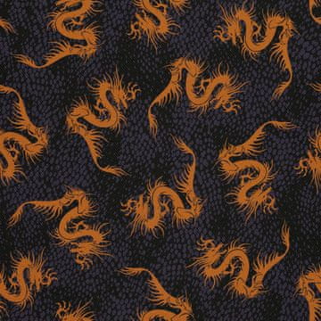 VANJSKI DEKOSTOFFE OXFORD - Motiv Drachen