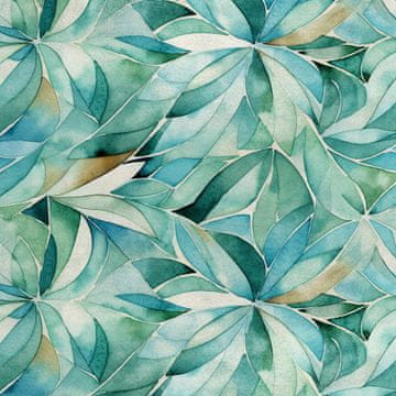 Royal Samt Stoff Polyester Zum Nähen - Motiv Abstraction - RDX2611