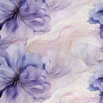 Royal Samt Stoff Polyester Zum Nähen - Motiv Abstraction - RDX2870