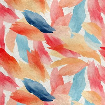 Royal Samt Stoff Polyester Zum Nähen - Motiv Abstraction - RDX2951