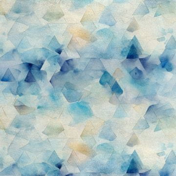 Royal Samt Stoff Polyester Zum Nähen - Motiv Abstraction - RDX2731