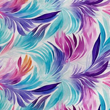 Royal Samt Stoff Polyester Zum Nähen - Motiv Abstraction - RDX2808
