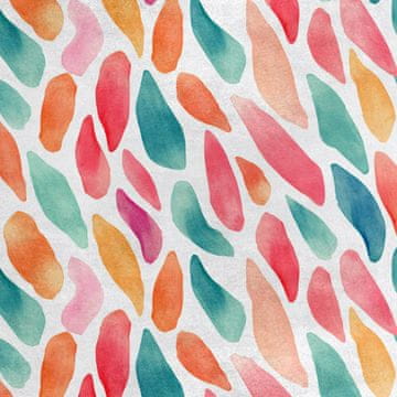 Royal Samt Stoff Polyester Zum Nähen - Motiv Abstraction - RDX2986