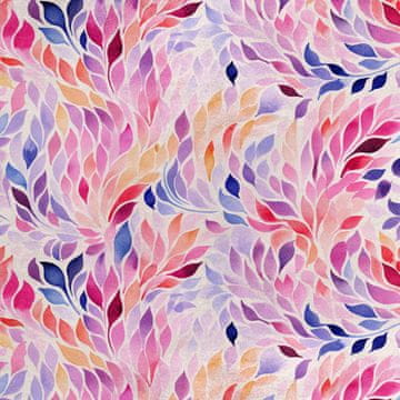 Royal Samt Stoff Polyester Zum Nähen - Motiv Abstraction - RDX2872