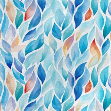 Royal Samt Stoff Polyester Zum Nähen - Motiv Abstraction - RDX2929