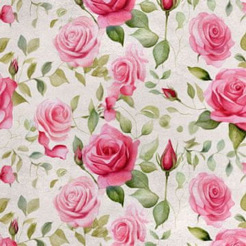 Royal Samt Stoff Polyester Zum Nähen - Motiv Blumen - RDX2053