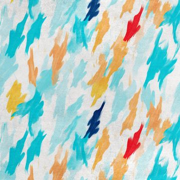 Royal Samt Stoff Polyester Zum Nähen - Motiv Abstraction - RDX2827