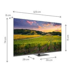 Thomson 55QG5C14 QLED 4K UHD televizor, 139 cm, Google TV