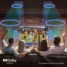 Thomson 55QG5C14 QLED 4K UHD televizor, 139 cm, Google TV