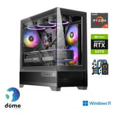 Anni Gamer Extreme stolno računalo, R7-7800X3D, 32GB, SSD2TB, RTX5070, W11H