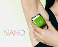 YOOSE NANO brijač za žene, zelena