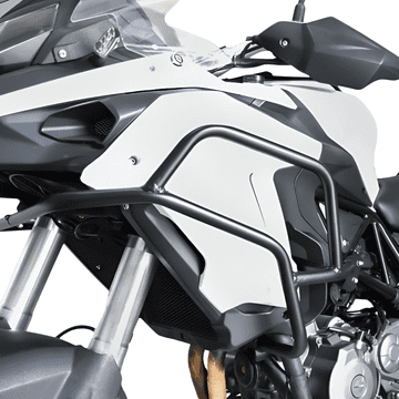 Nikcorp Zaštita motora i okvira za Benelli TRK502/X 2021-2023, čelični crash bar, crna