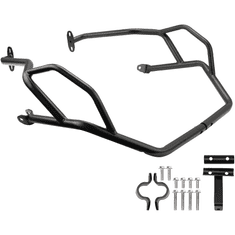 Nikcorp Zaštita motora i okvira za Benelli TRK502/X 2021-2023, čelični crash bar, crna