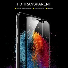 Nikcorp Matirano kaljeno staklo 9H za iPhone 11 Pro Max / XS Max, zaštita protiv otisaka prstiju s okvirom za montažu