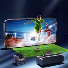 Nikcorp Smart Devil zaštitno kaljeno staklo za iPhone 14 Pro Max, set 3 komada, 2.5D rubovi, 4K prozirnost, oleofobni premaz, SGS certifikat