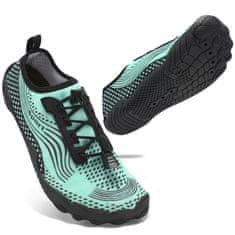 Nikcorp Muške cipele za vodu ZHR, zelene, veličina 45, prozračne i protuklizne za plažu i plivanje