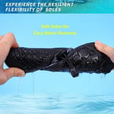 Nikcorp Muške cipele za vodu ZHR, zelene, veličina 45, prozračne i protuklizne za plažu i plivanje