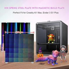 Nikcorp Dvosmjerna H1H ploča za 3D pisač 310x315mm s magnetskom bazom za Creality K1 Max i Ender 3 V3 Plus