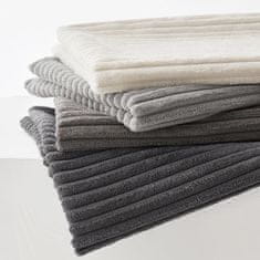 Nikcorp Set od 4 ukrasne jastučnice od samta 50x50 cm, tamnosiva boja, mekane i moderne navlake za jastuke za dnevni boravak