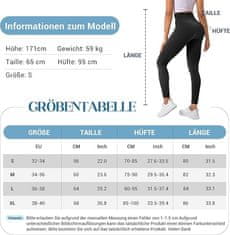 Nikcorp Ženske sportske tajice Push-Up s visokim strukom za fitness i trening, sive, veličina M, elastične i prozračne