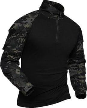 Nikcorp Muška taktička borbena jakna XKTTAC, kamuflaža Flecktarn/BKCP, veličina S, za airsoft i outdoor