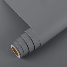 Nikcorp Samoljepljiva vodootporna tapeta sivi cement za radne ploče i zidove 40x900 cm efekt betona