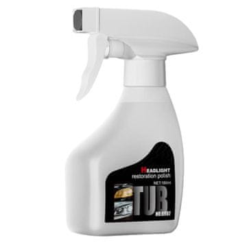 JOIRIDE® Sprej za obnovu farova 180 ml, uklanja žućenje i ogrebotine, brzo čišćenje bez alata | CARBRIGHT