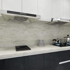 Nikcorp Samoljepljiva tapeta imitacija betona siva zidna folija za namještaj i zidove 60x900 cm PVC periva i vodootporna