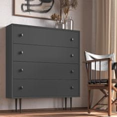 Nikcorp Samoljepljiva vodootporna tapeta sivi cement za radne ploče i zidove 40x900 cm efekt betona