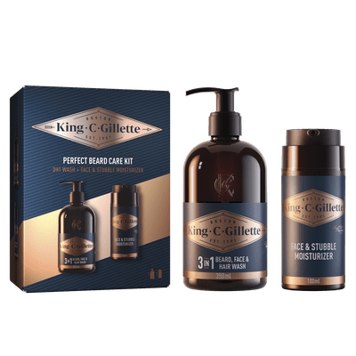 Gillette King C Perfect Beard Care Kit darilni set