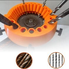 Vixson Oštrač svrdla za kutnu brusilicu, ABS kućište, brzo oštrenje više veličina | DRILLISHARP