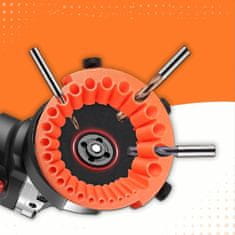 Vixson Oštrač svrdla za kutnu brusilicu, ABS kućište, brzo oštrenje više veličina | DRILLISHARP