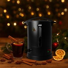 Aga Grijač za kuhano vino 6 l Crni