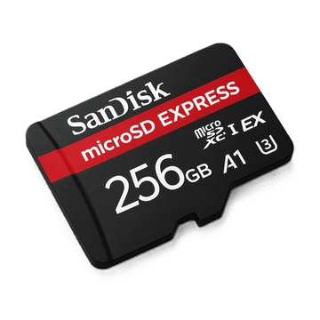 SanDisk 256GB Express NVMe UHS-I microSDXC kartica