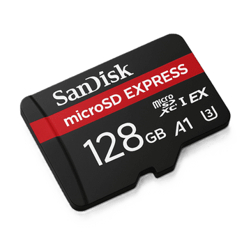 SanDisk 128GB Express NVMe UHS-I microSDXC kartica