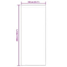 Vidaxl Zavjese za zamračivanje 2 pcs Tamno ružičasta 140 x 260 cm