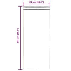 Vidaxl Zavjese za zamračivanje 2 pcs Svijetlo siva 140 x 245 cm Baršun