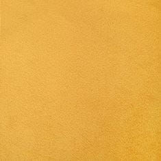 Vidaxl Zavjese za zamračivanje 2 pcs Žuta 140 x 175 cm Baršun