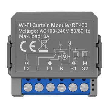 Avatto Avatto CMS16-RF-1 pametni modul za zavjese WiFi+RF