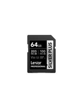 Lexar V30 Silver Plus SDXC memorijska kartica, 64 GB, UHS-I