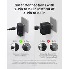 Anker Nano putni adapter 5v1, 20W, crn