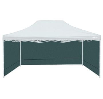 Aga Bočne stranice za prodajni štand 3x4,5m Zelena