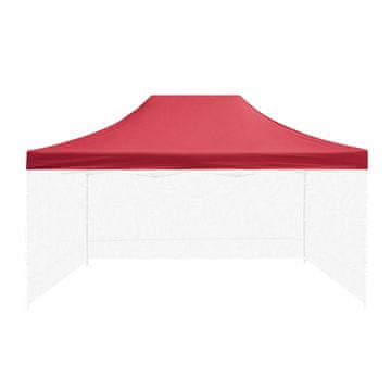 Aga Krov za prodajni štand 3x4,5m Bordo