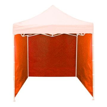 Aga Bočne stranice za prodajni štand 3x3m Narančasta