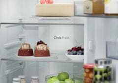 Candy ECNBQT3519EW ugradbeni hladnjak No Frost sa zamrzivačem dolje, bijeli