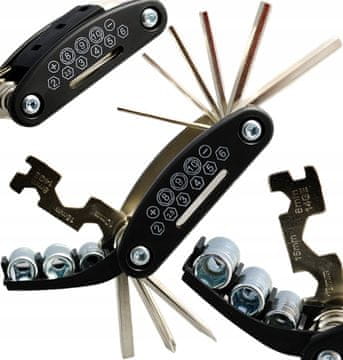 SC MULTITOOL 16-u-1 imbus ključeva, set odvijača