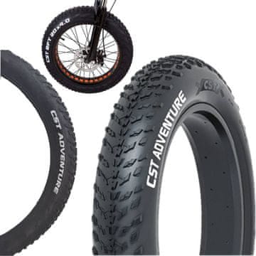 CST GUMA 20x4.0 ADVENTURE FAT BIKE CMT-07 žica 100-406 60TPI