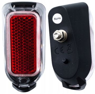 XC231 LED BICIKLISTIČKA SVJETLA S REFLEKTOROM NA BLATOBRANIMA