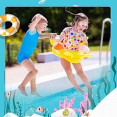 JOJOY® Dječje HD naočale za plivanje, anti-fog leće, vodonepropusno brtvljenje, podesiva traka | FROGGLE, roza